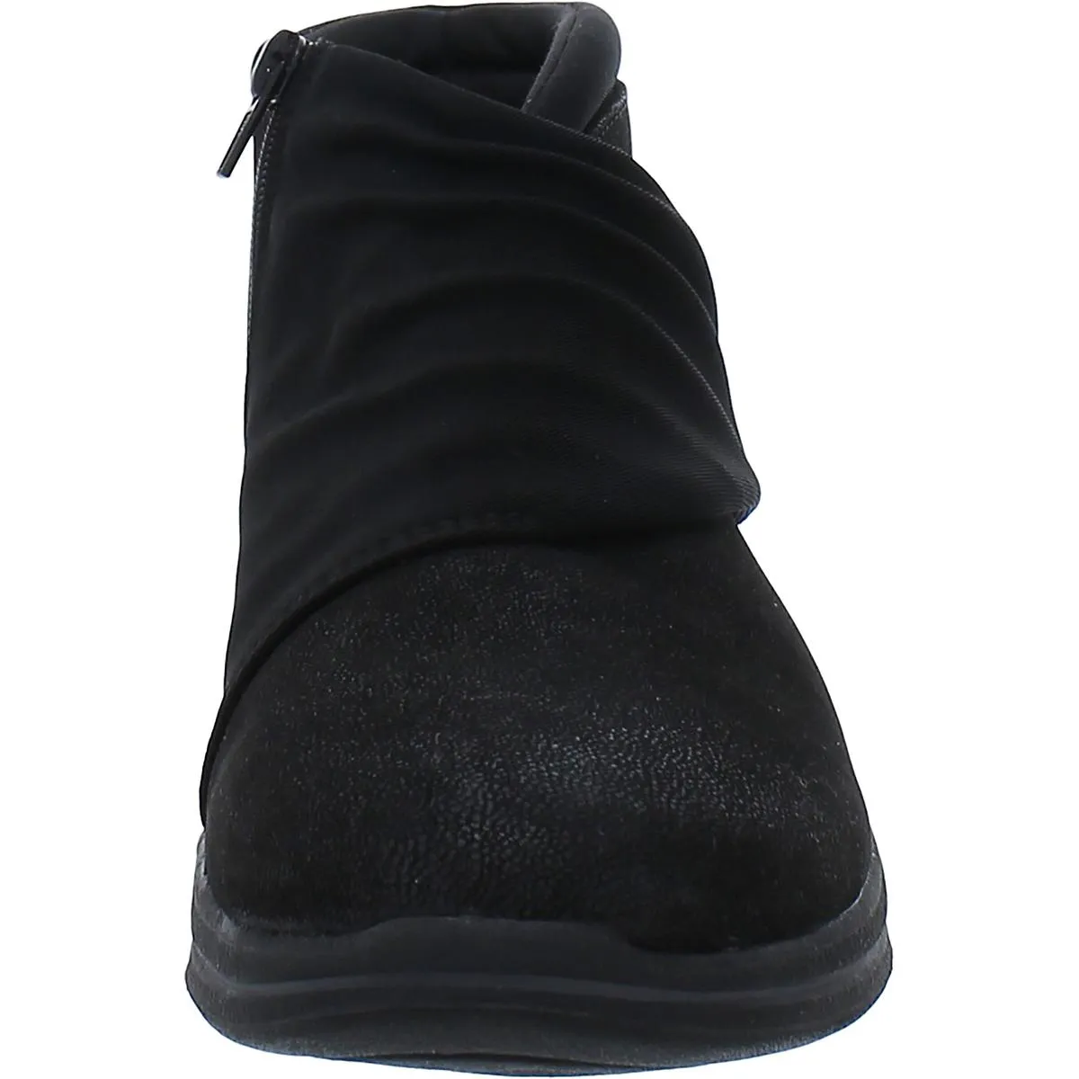 261695374035 Womens Zipper Short Ankle Boots