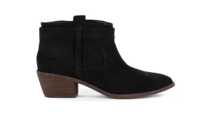Ajax Suede Bootie In Black