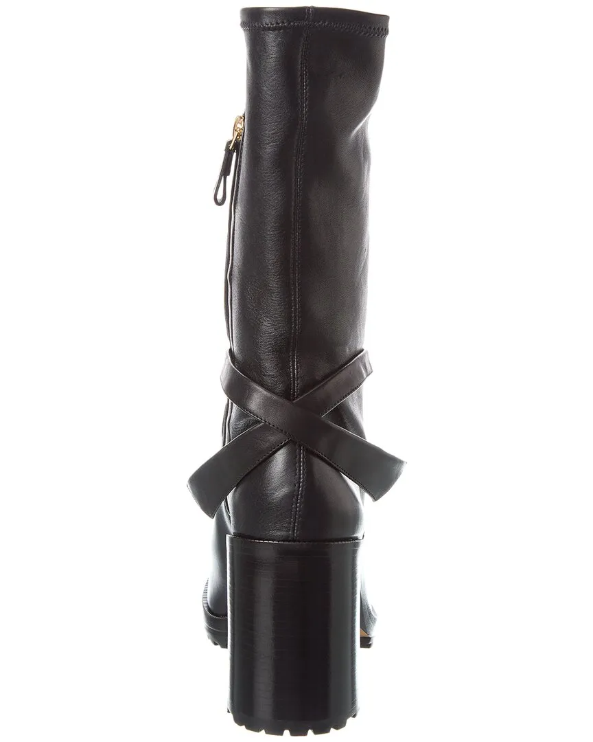 Alexandre Birman Clarita Motorcycle 90 Leather Boot
