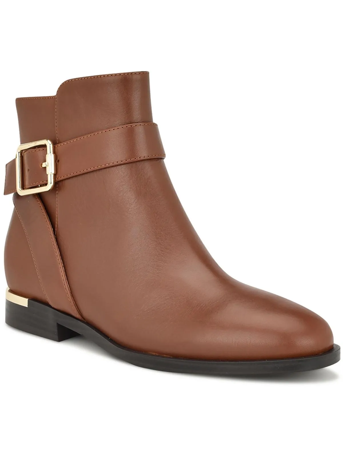Alleva Womens Leather Ankle Booties