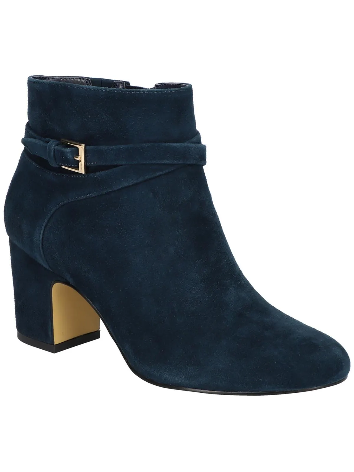Arlette Womens Suede Round Toe Ankle Boots