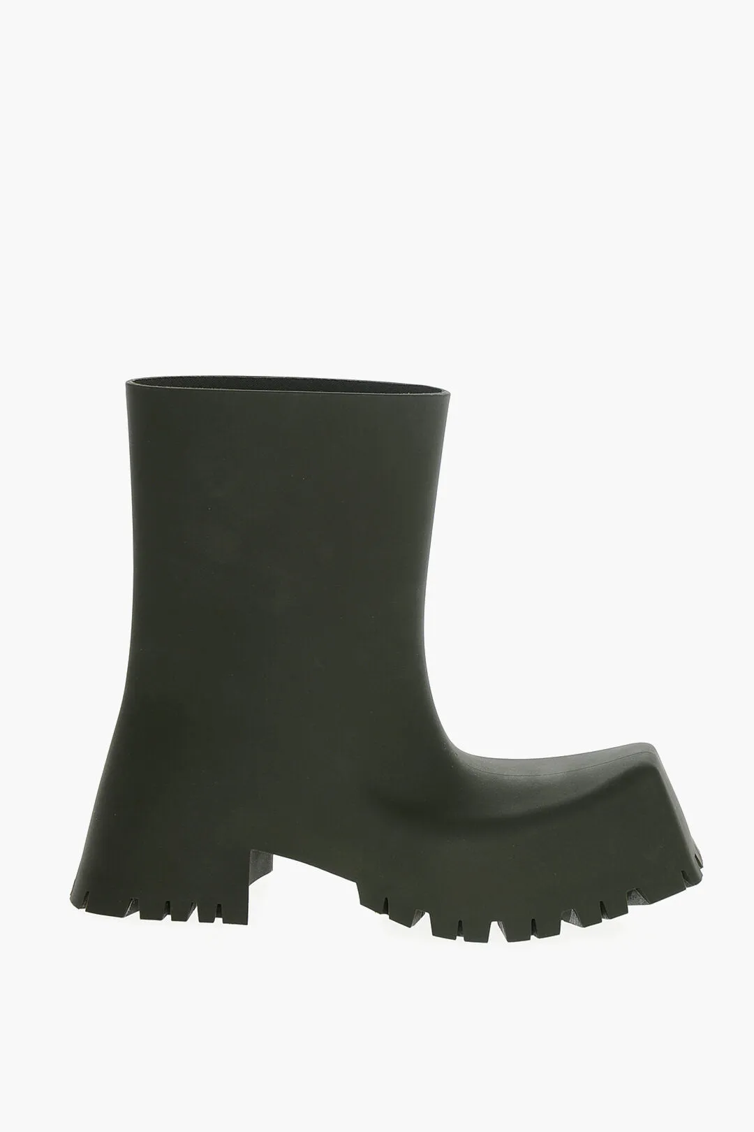 Balenciaga Squared Design Trooper Rubber Booties