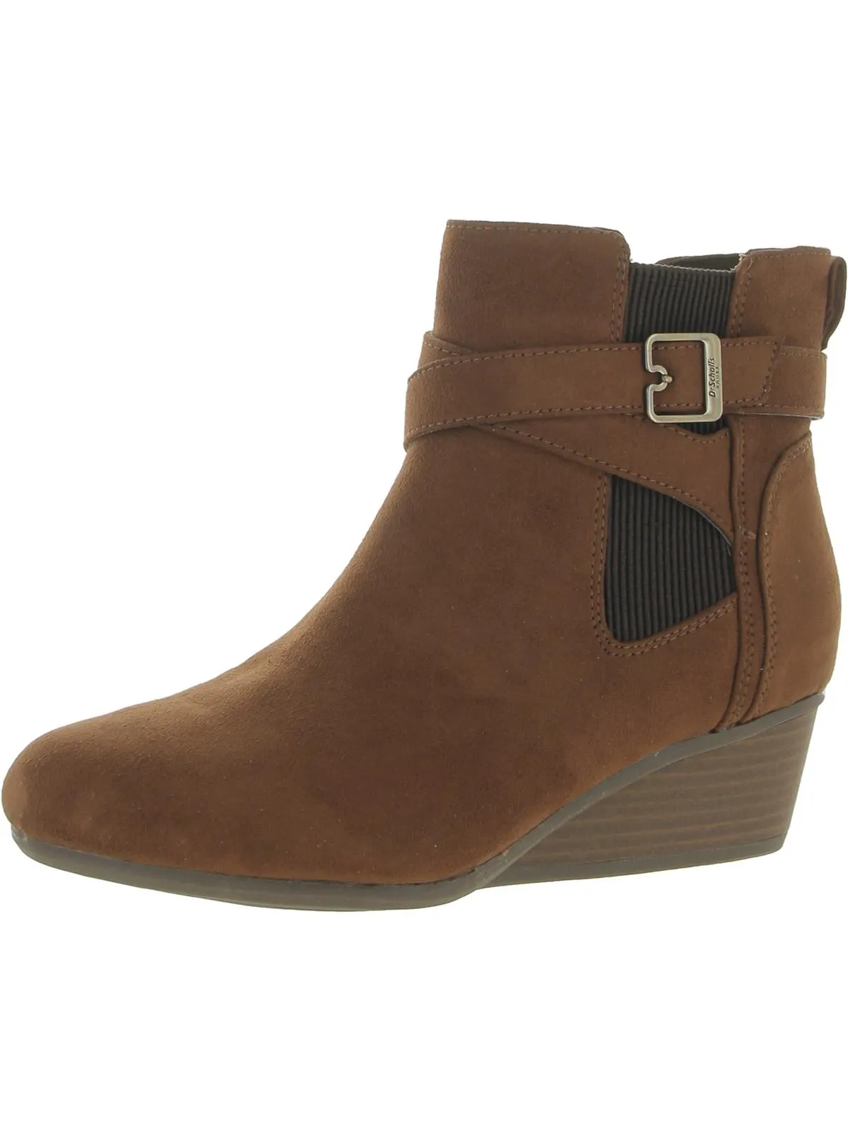 Berlin Womens Faux Suede Ankle Booties