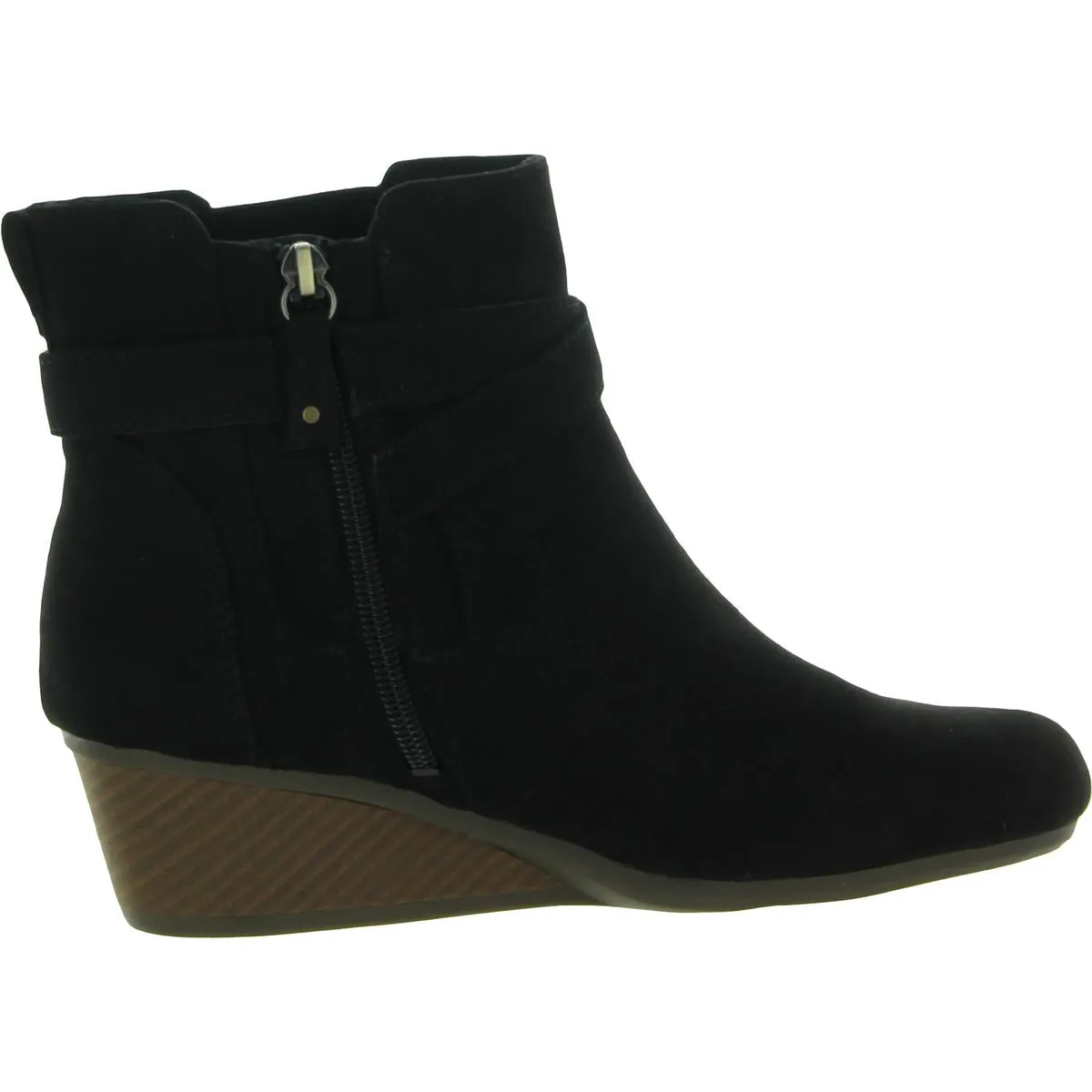 Berlin Womens Faux Suede Ankle Booties