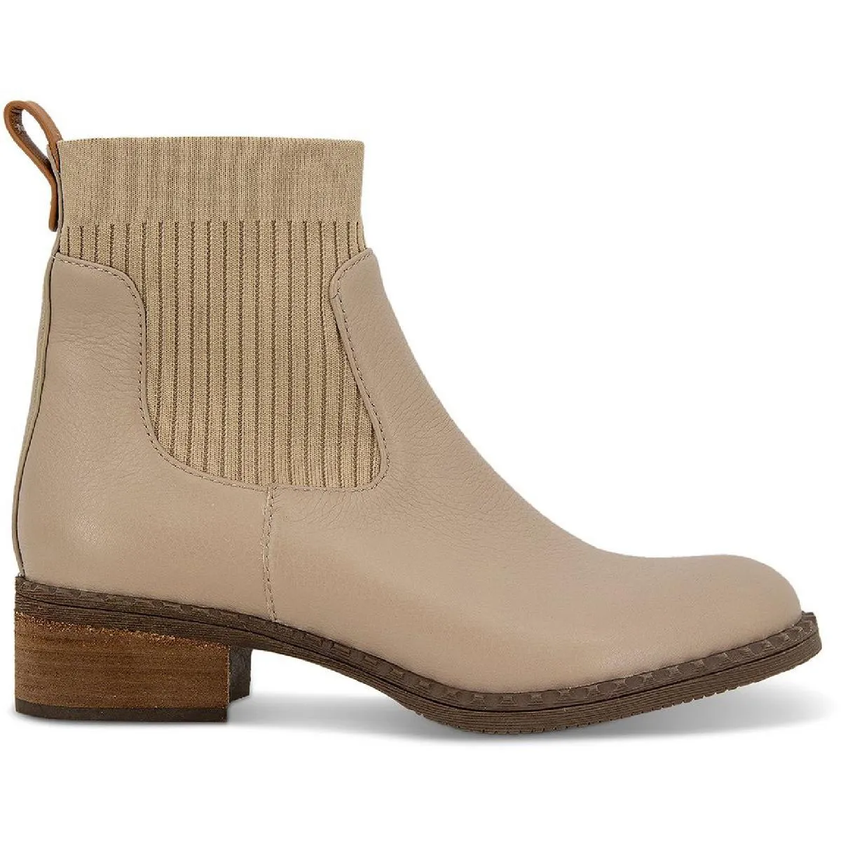 Best Chelsea Womens Leather Embossed Ankle Boots