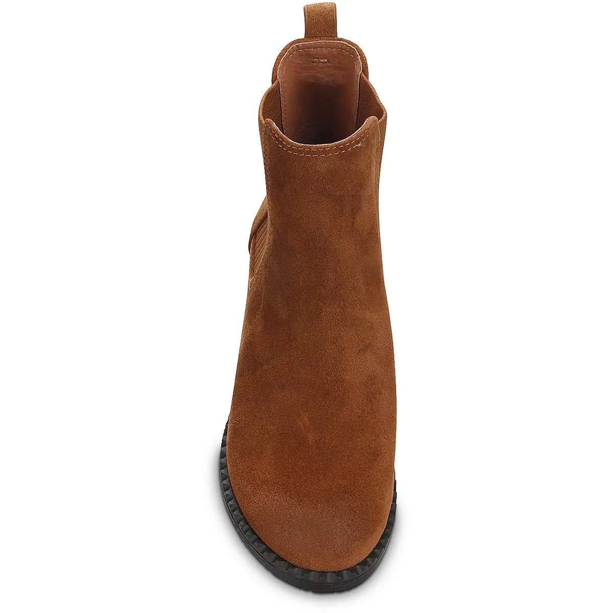 Best Elastic Booties Womens Block Heel Leather Ankle Boots