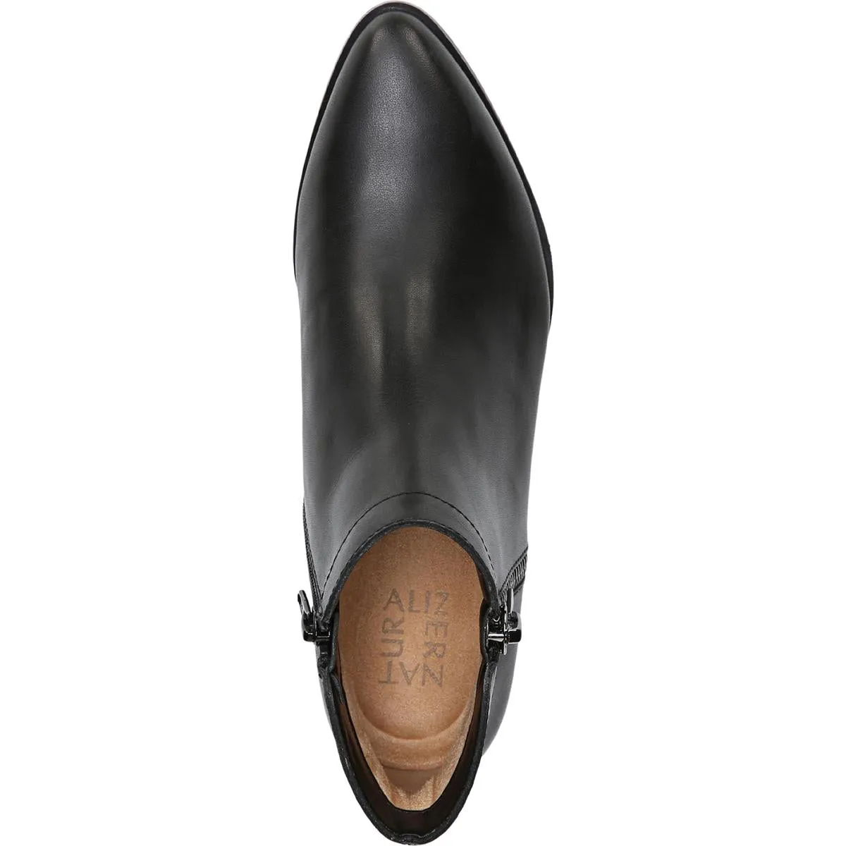 Blair Womens Zipper Pointed Toe Ankle Boots