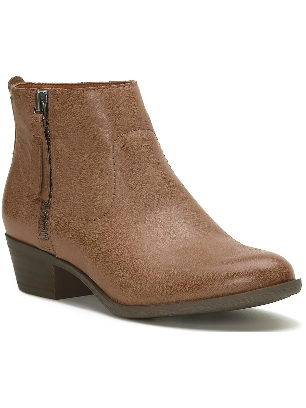 Blandre Womens Leather Booties Ankle Boots