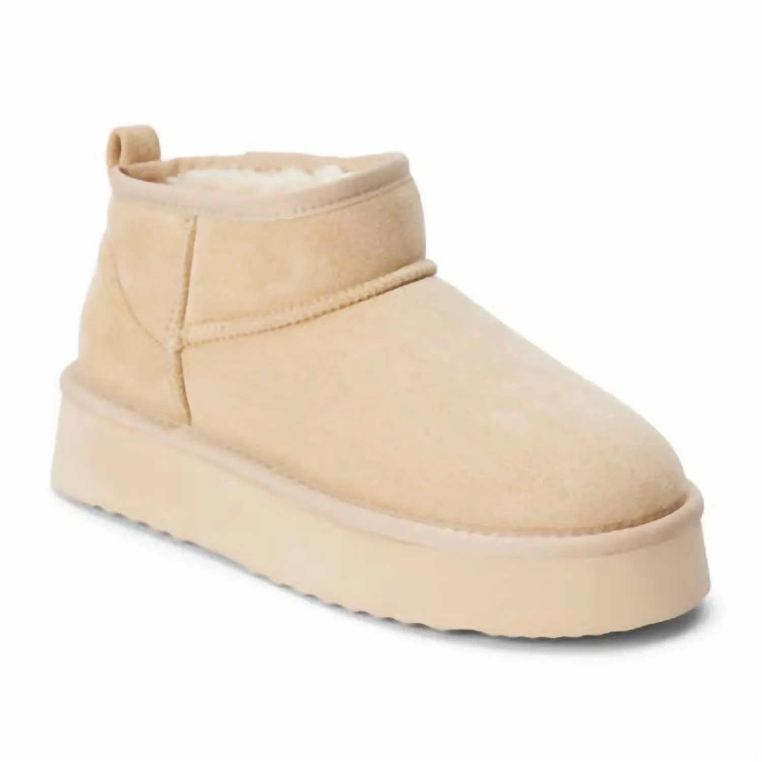 Breckenridge Ankle Boot In Natural