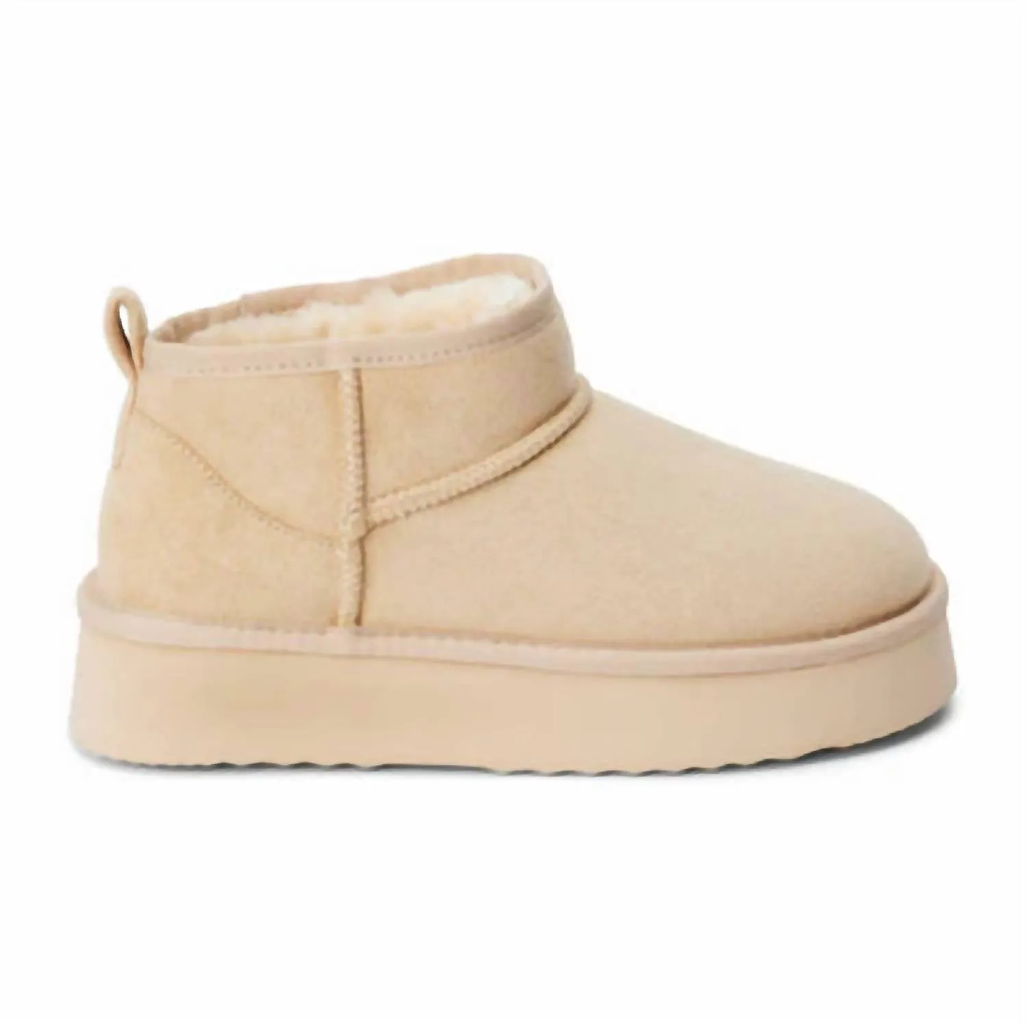 Breckenridge Ankle Boot In Natural