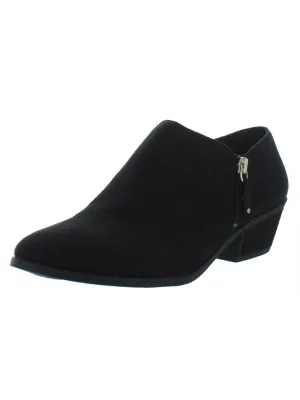 Brief Womens Faux Suede Ankle Shooties