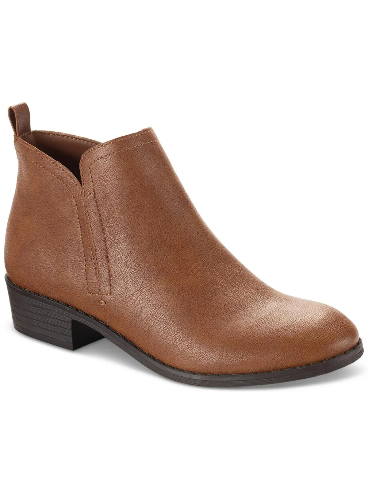 Cadee Womens Zipper Ankle Booties