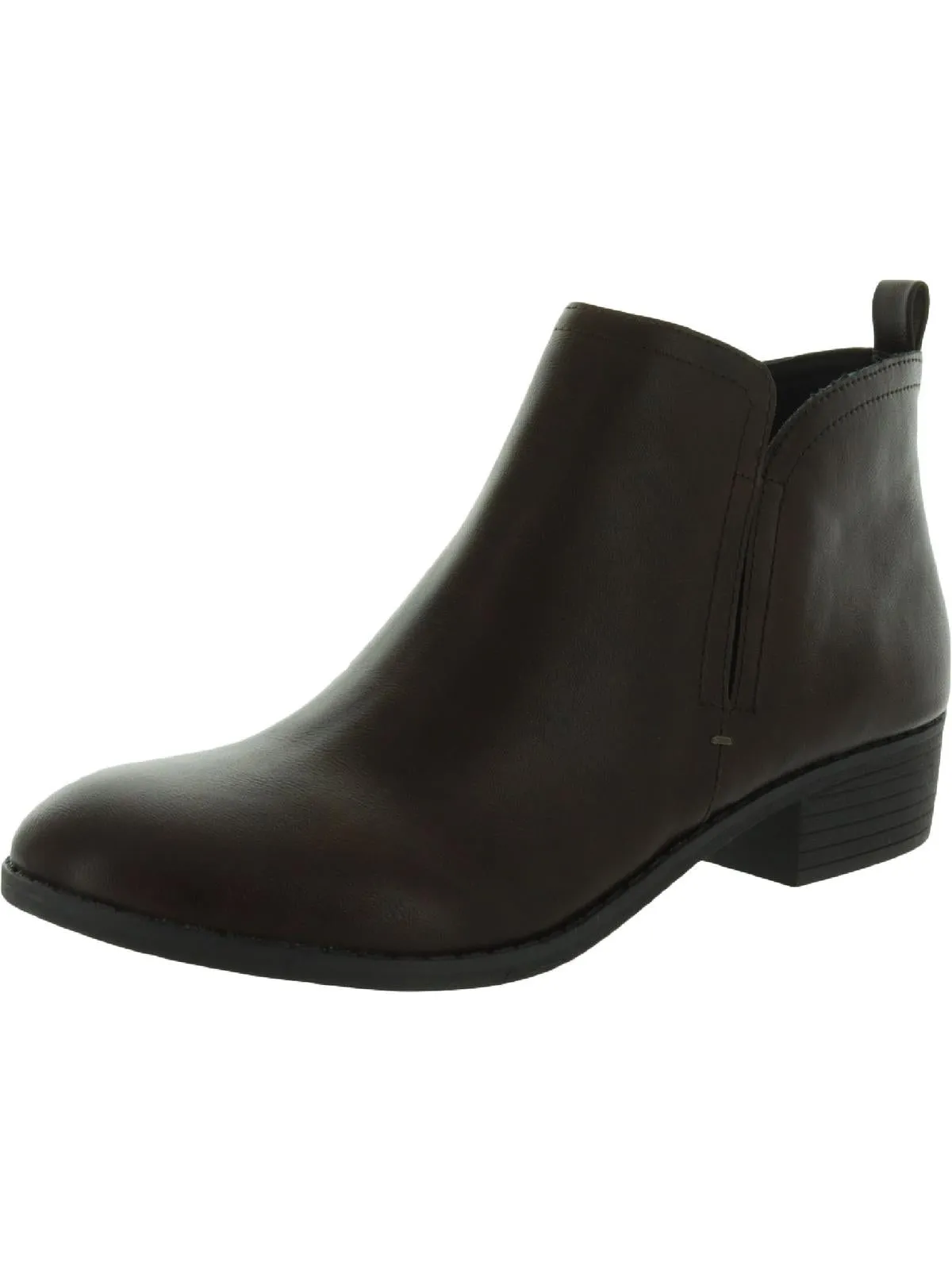 Cadee Womens Zipper Ankle Booties