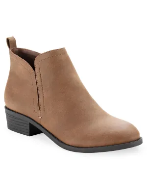 Cadee Womens Zipper Ankle Booties