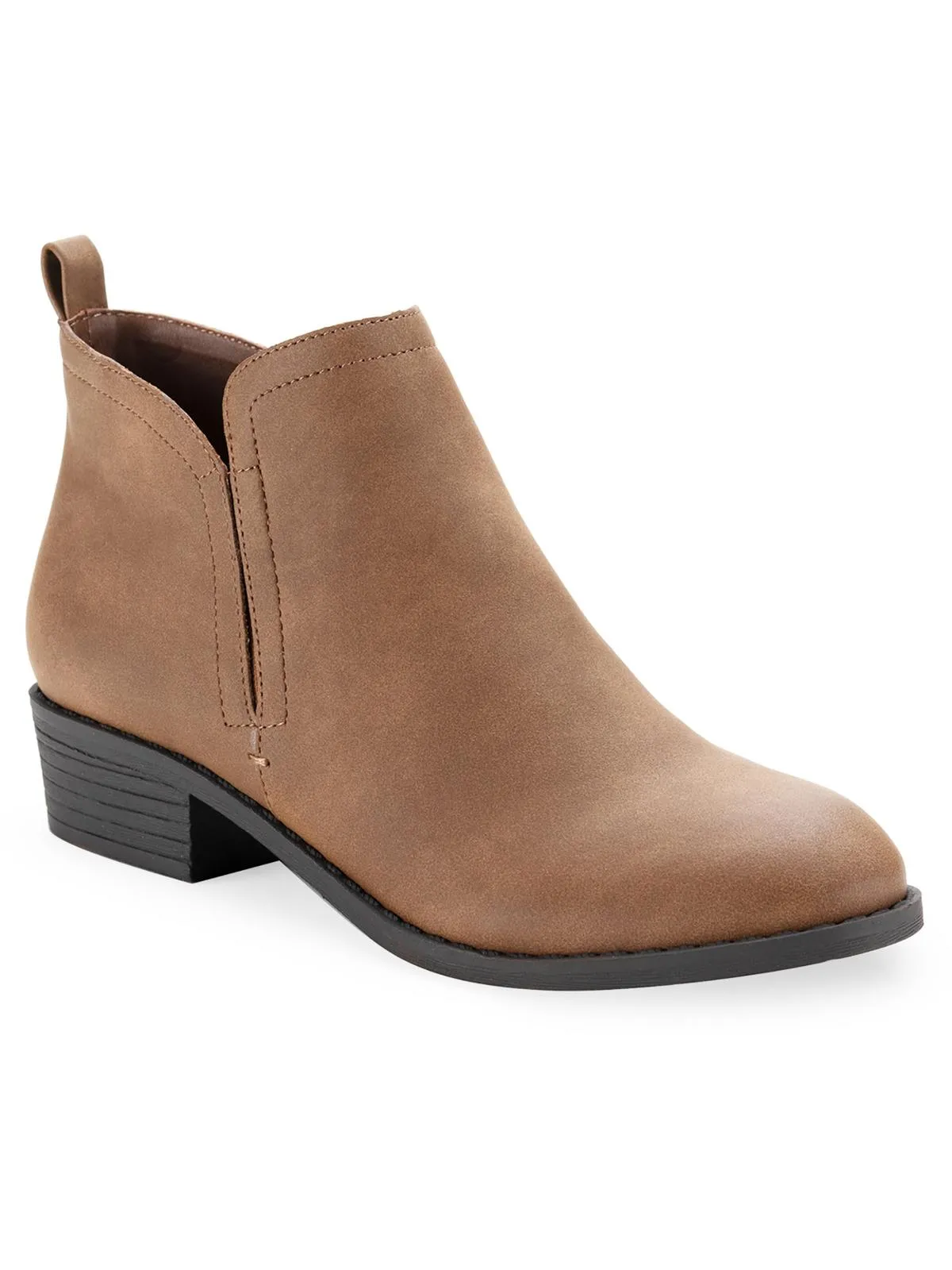 Cadee Womens Zipper Ankle Booties