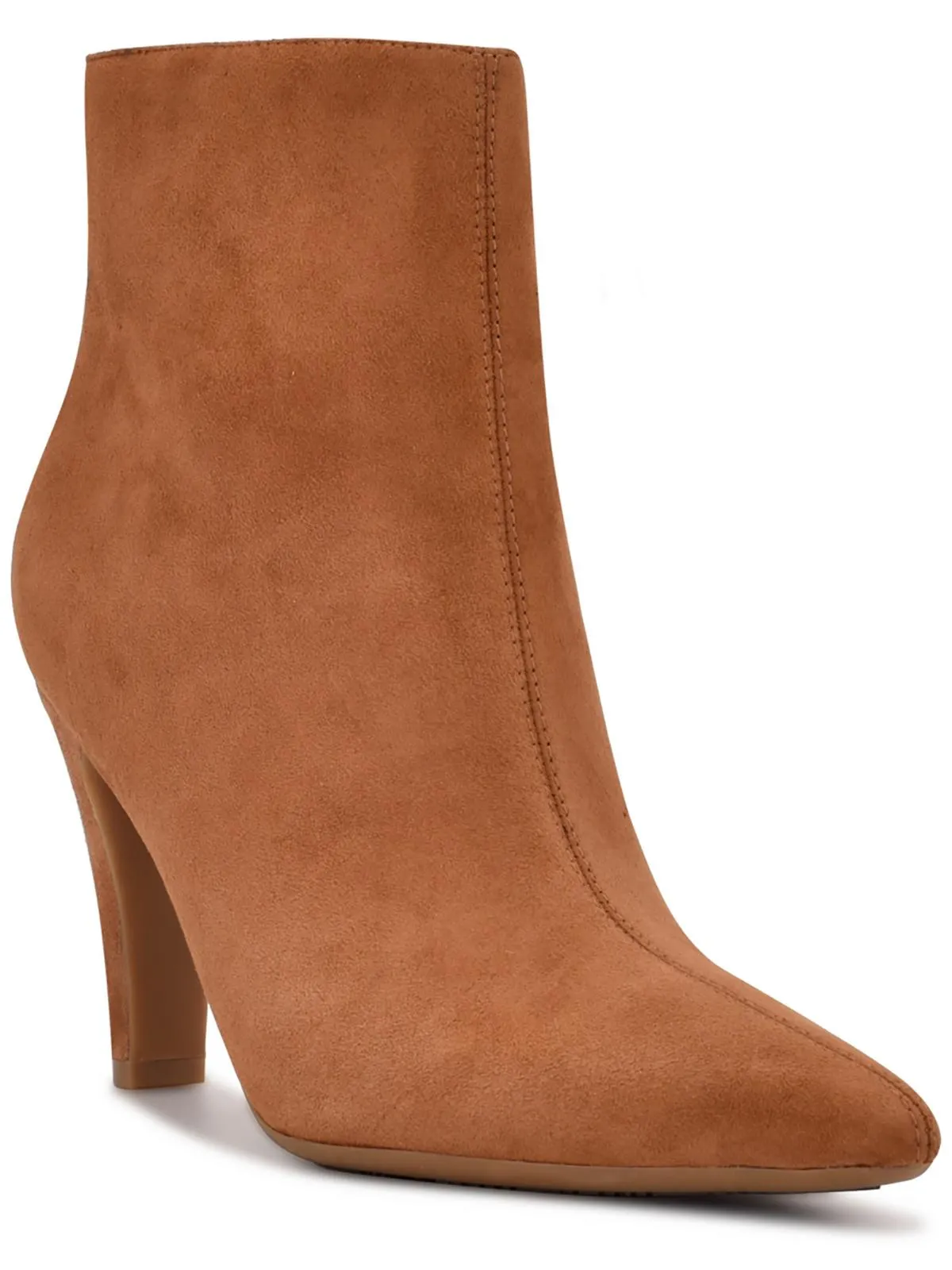 Cale 9X9 Womens Leather Pointed Toe Ankle Boots