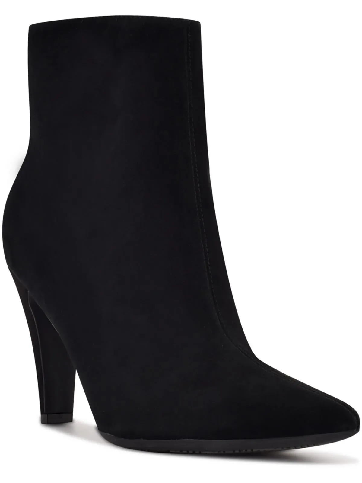 Cale 9X9 Womens Leather Pointed Toe Ankle Boots