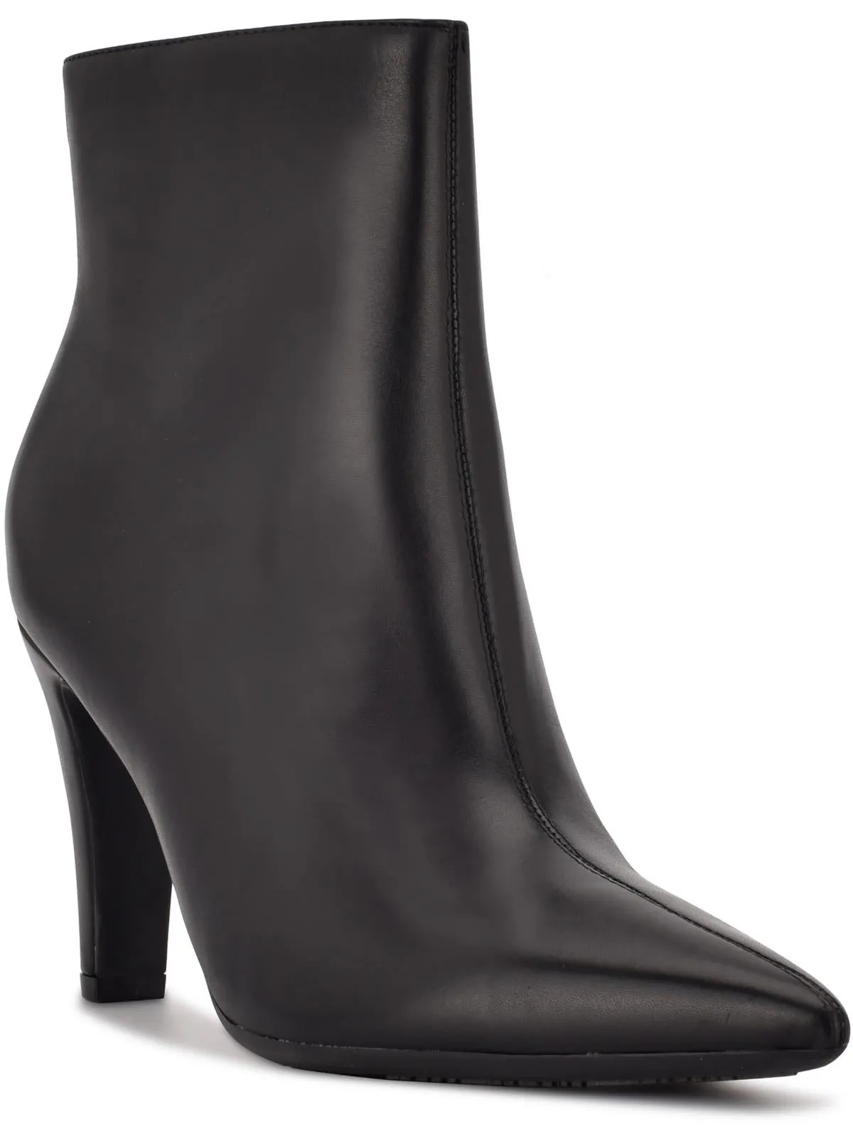 Cale 9X9 Womens Leather Pointed Toe Ankle Boots