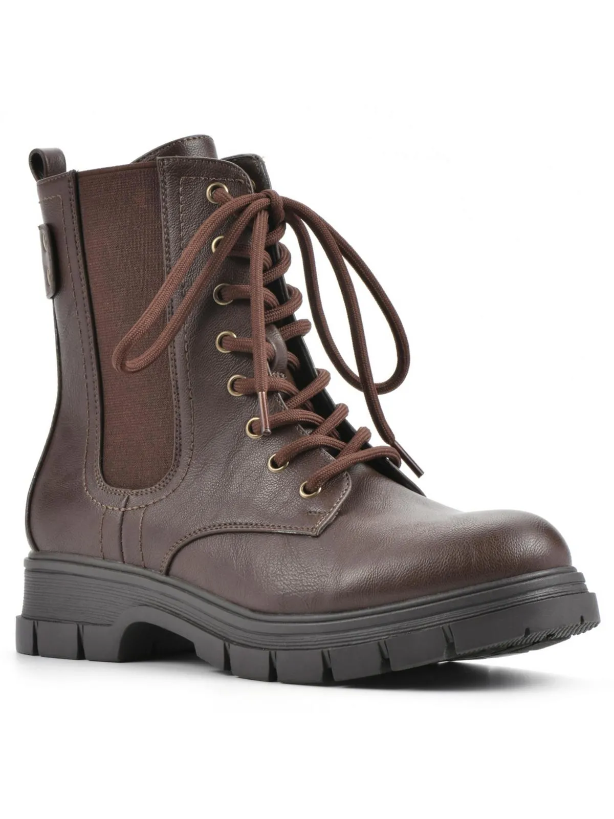 CHEVY Womens Zipper Casual Ankle Boots