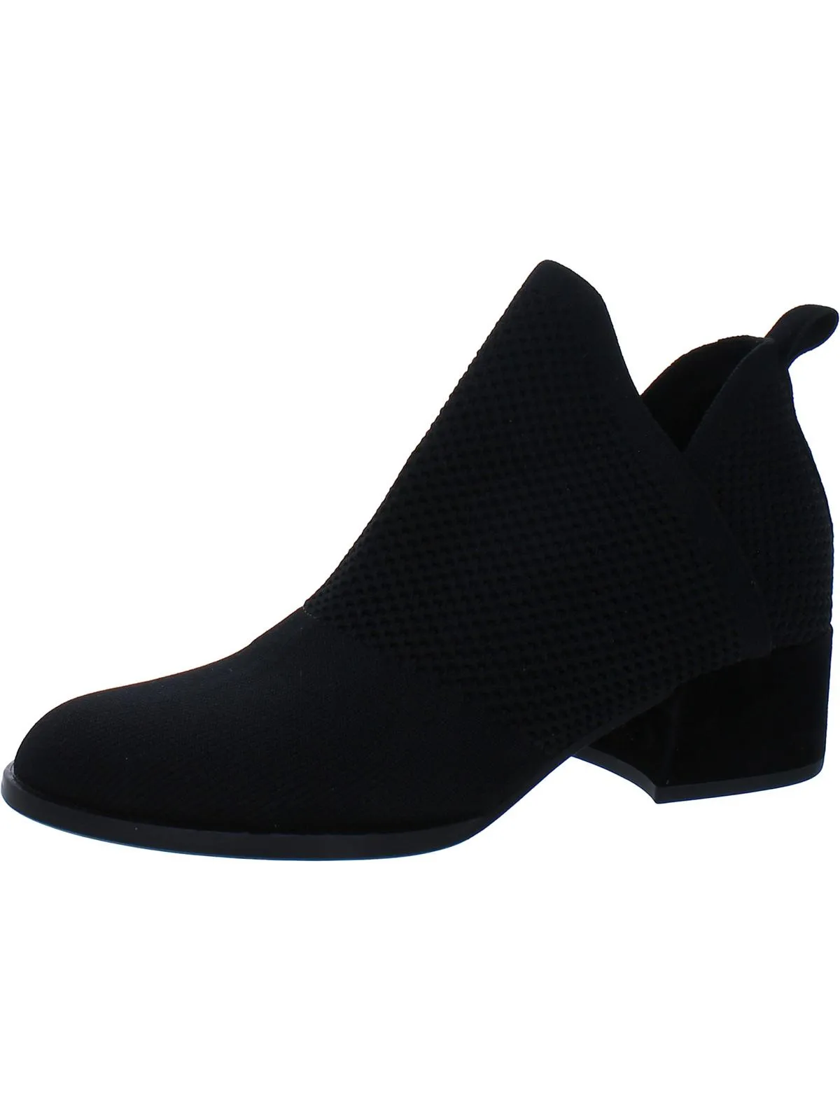 Clever Womens Knit Cut-Out Booties