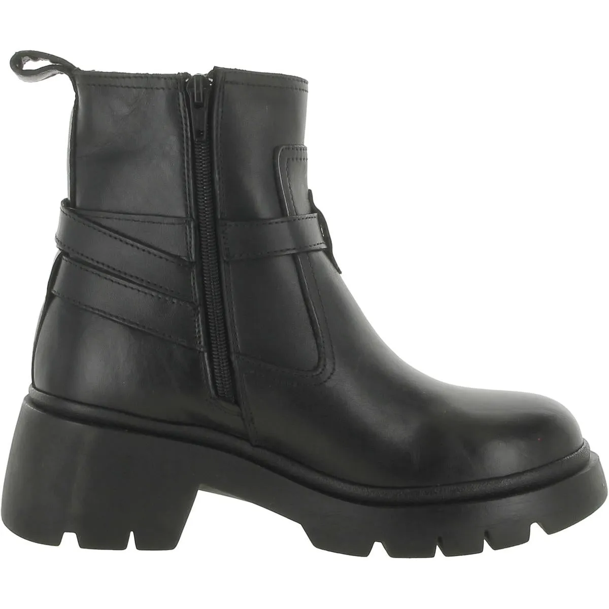 Colletta Womens Leather Ankle Booties