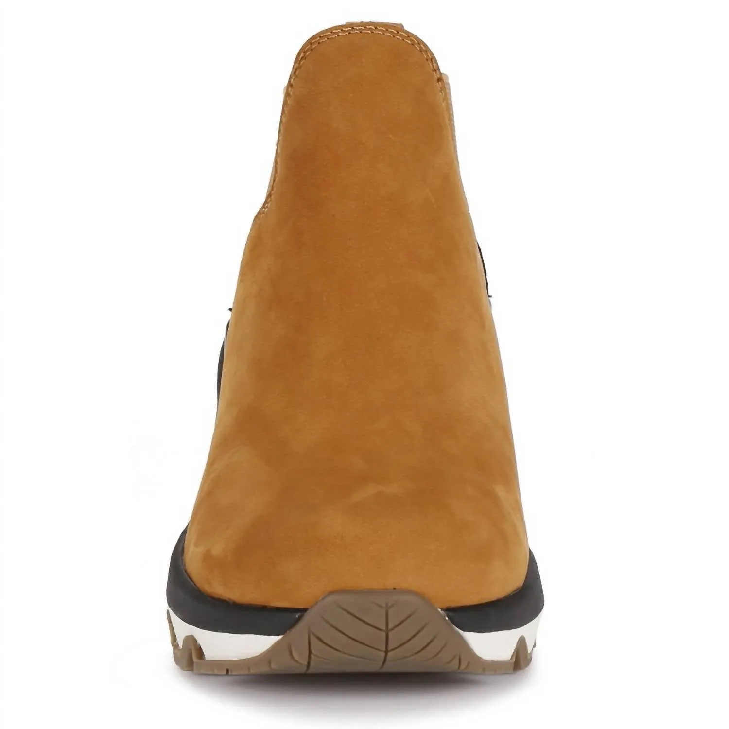 Crossover Bootie In Brown Spice