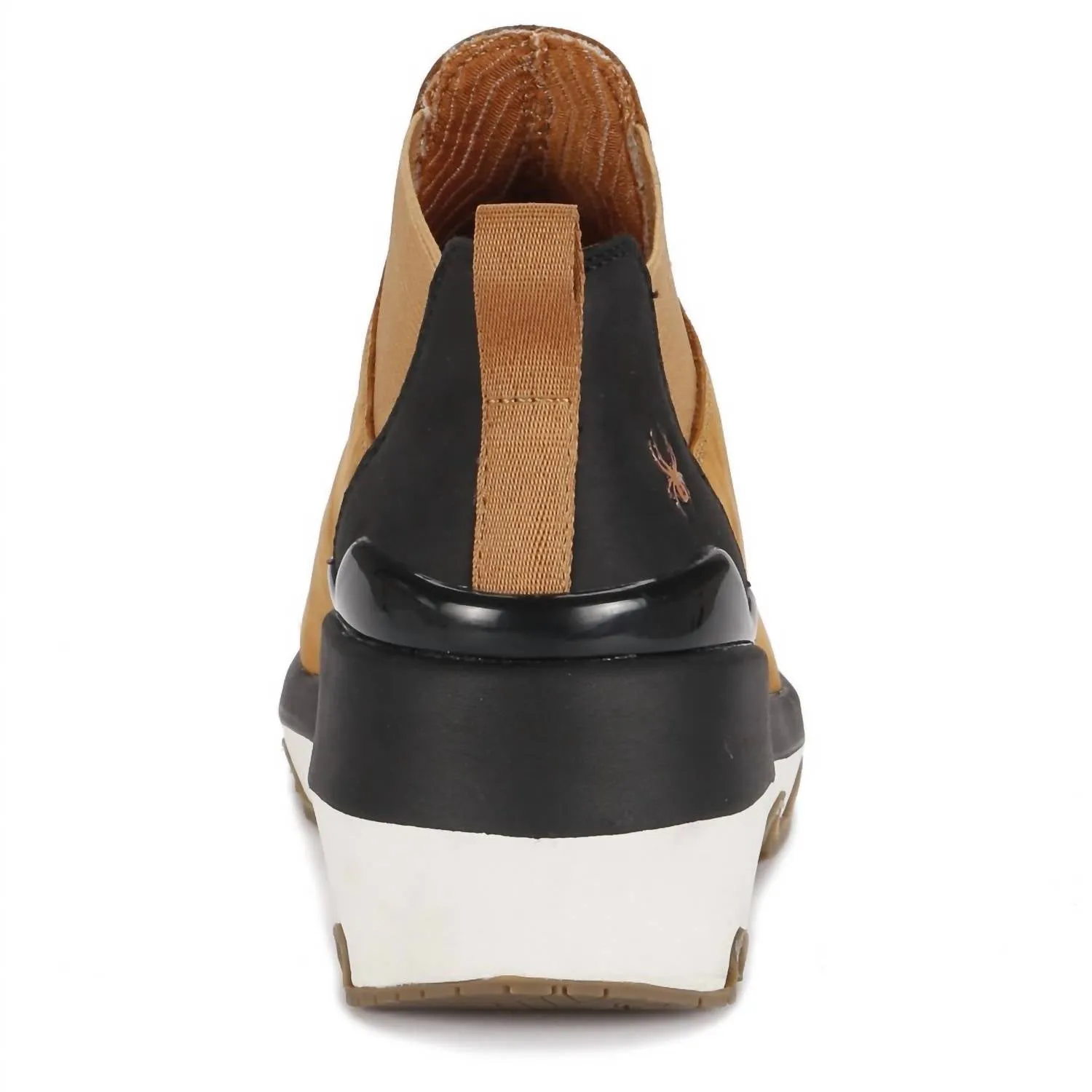 Crossover Bootie In Brown Spice