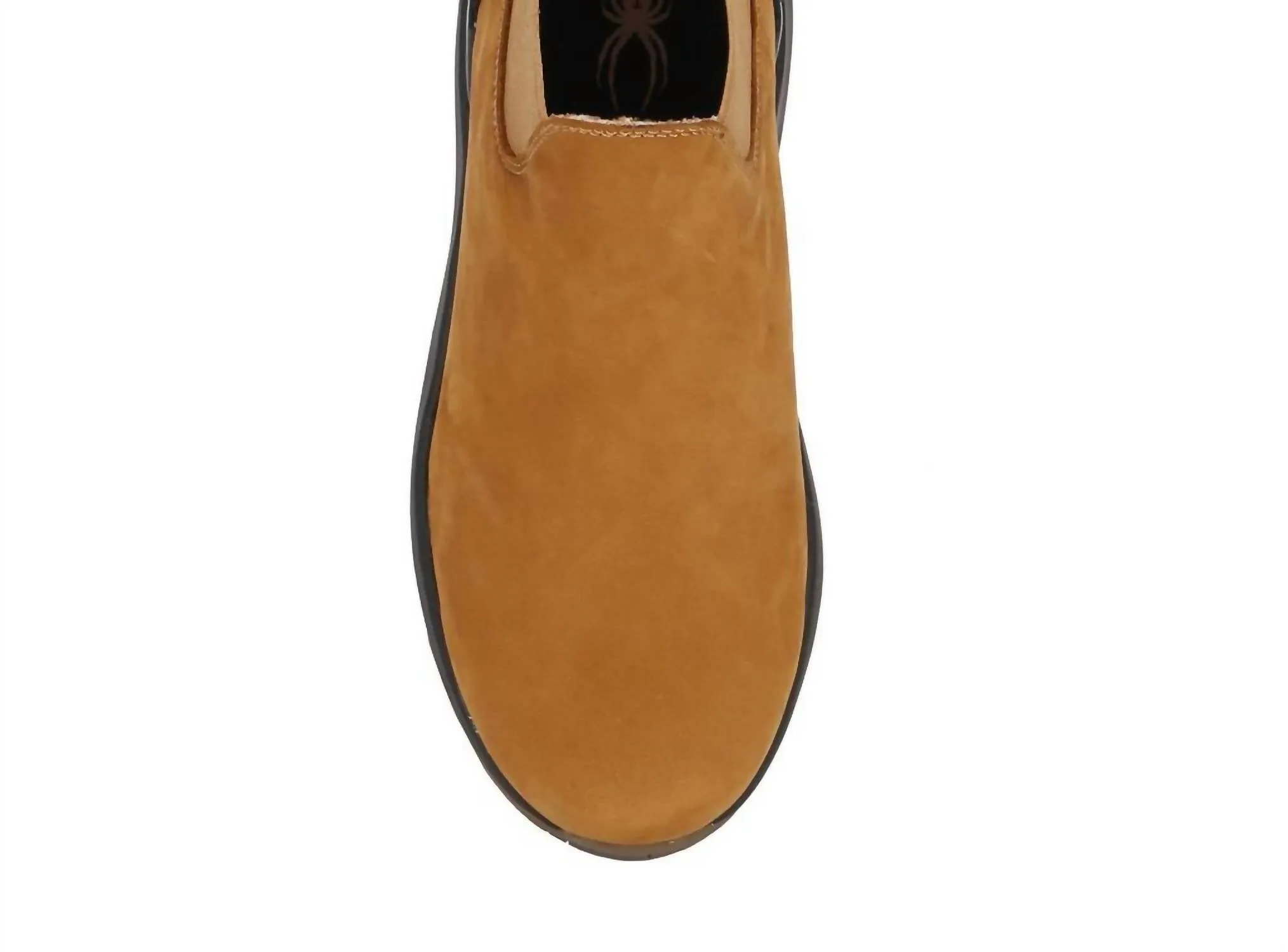 Crossover Bootie In Brown Spice