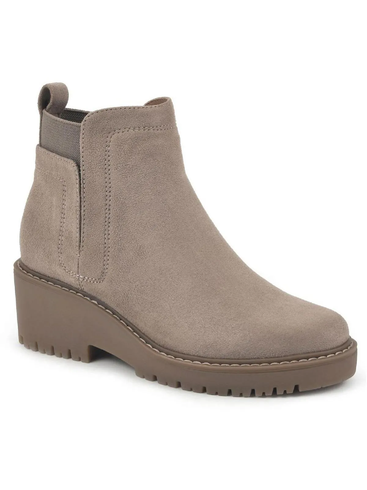 Dear Womens Faux Suede Booties Ankle Boots
