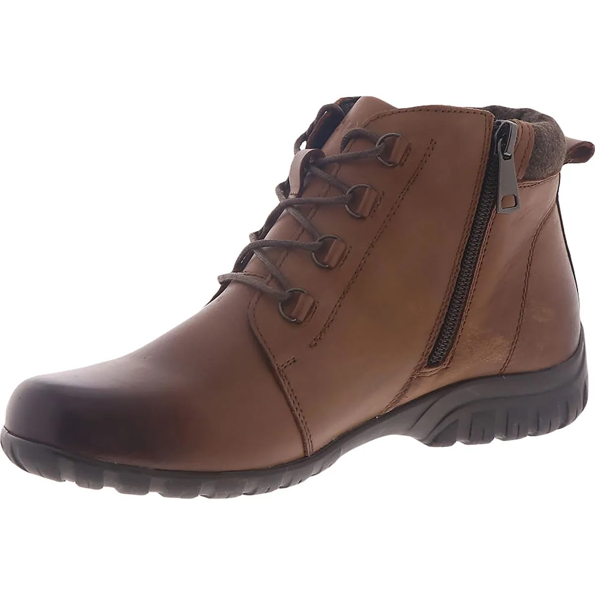 Delaney Womens Lace-Up Ankle Boots