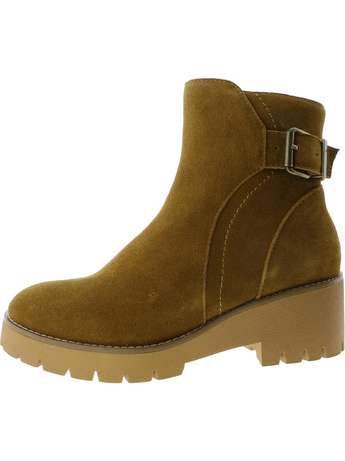 Desiree Womens Faux Leather Outdoor Booties