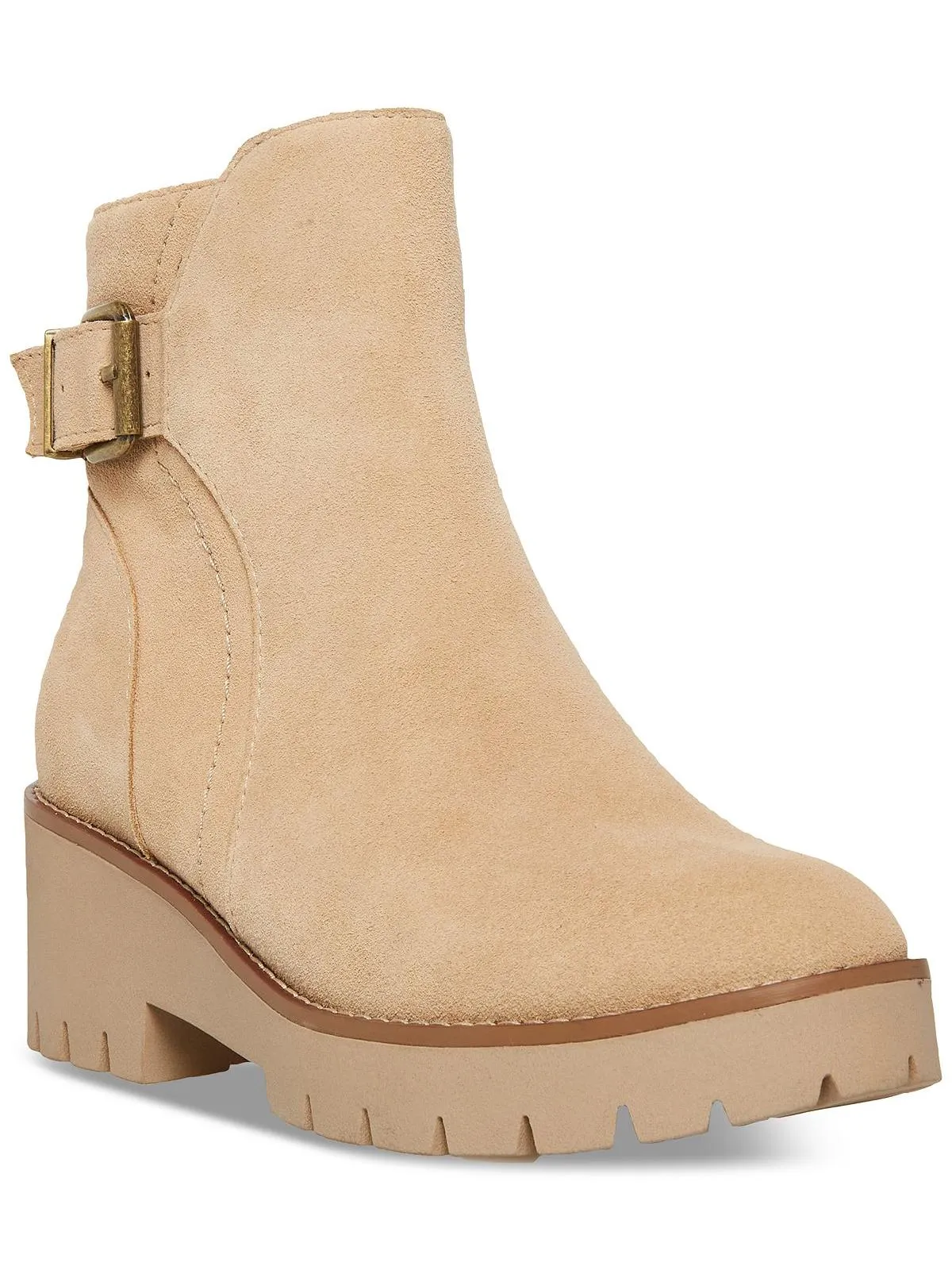 Desiree Womens Faux Leather Outdoor Booties