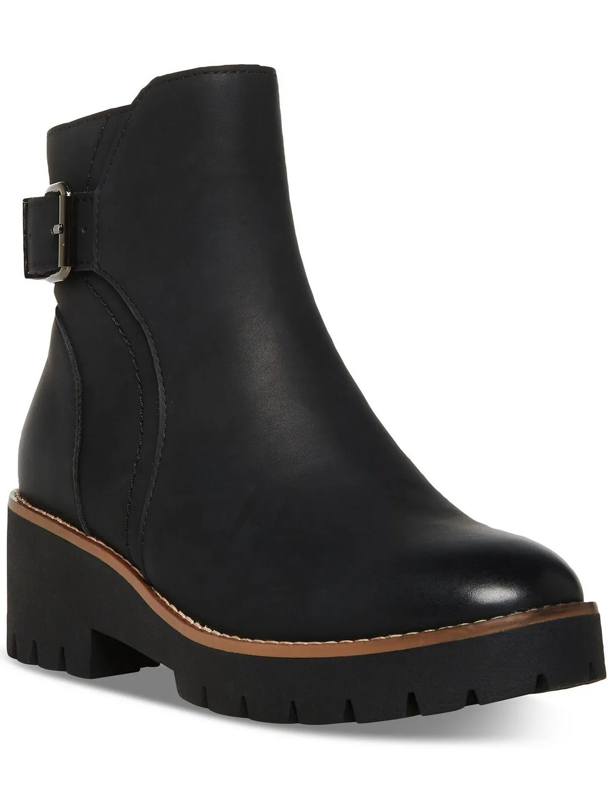 Desiree  Womens Zipper Suede Booties