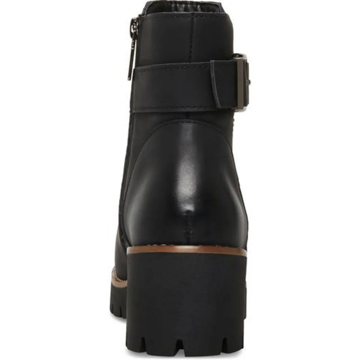 Desiree  Womens Zipper Suede Booties