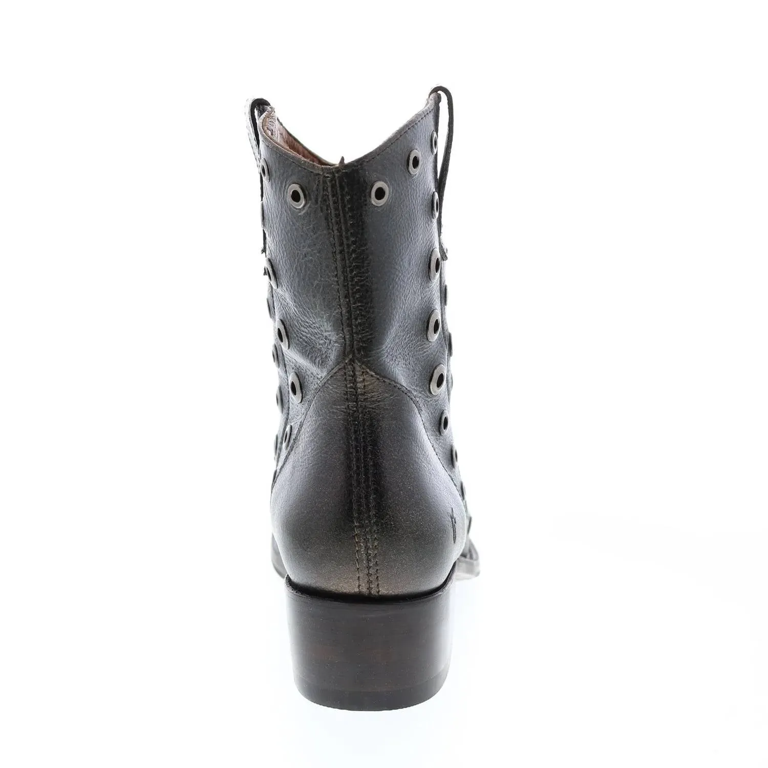 Diana Grommet Short Boot In Pewter Ombre