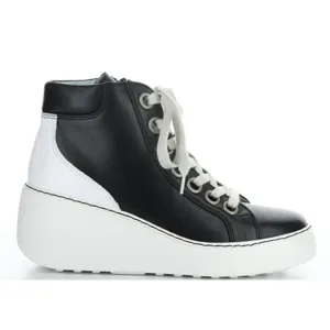 Dice Wedge Bootie In Black
