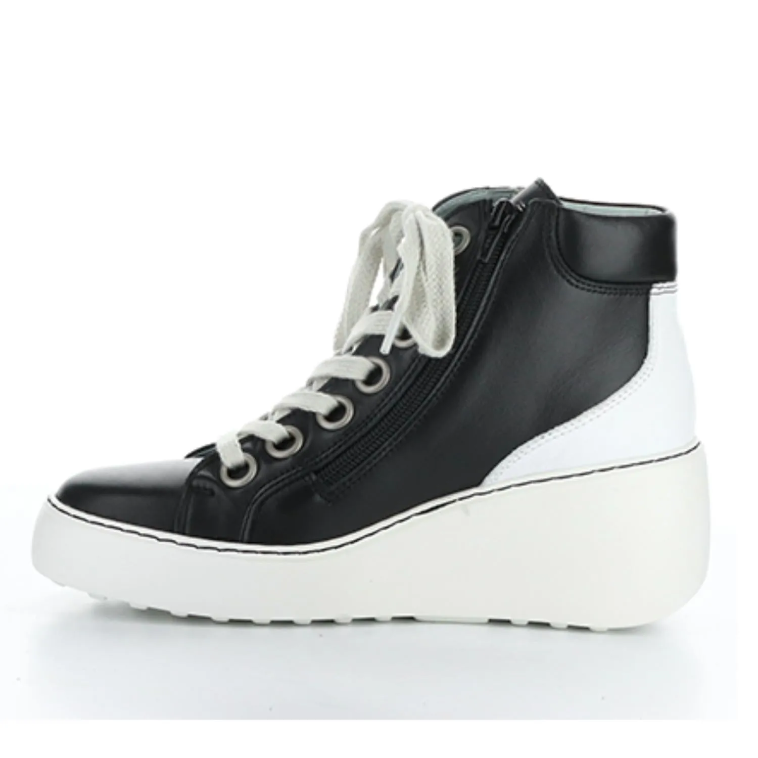 Dice Wedge Bootie In Black