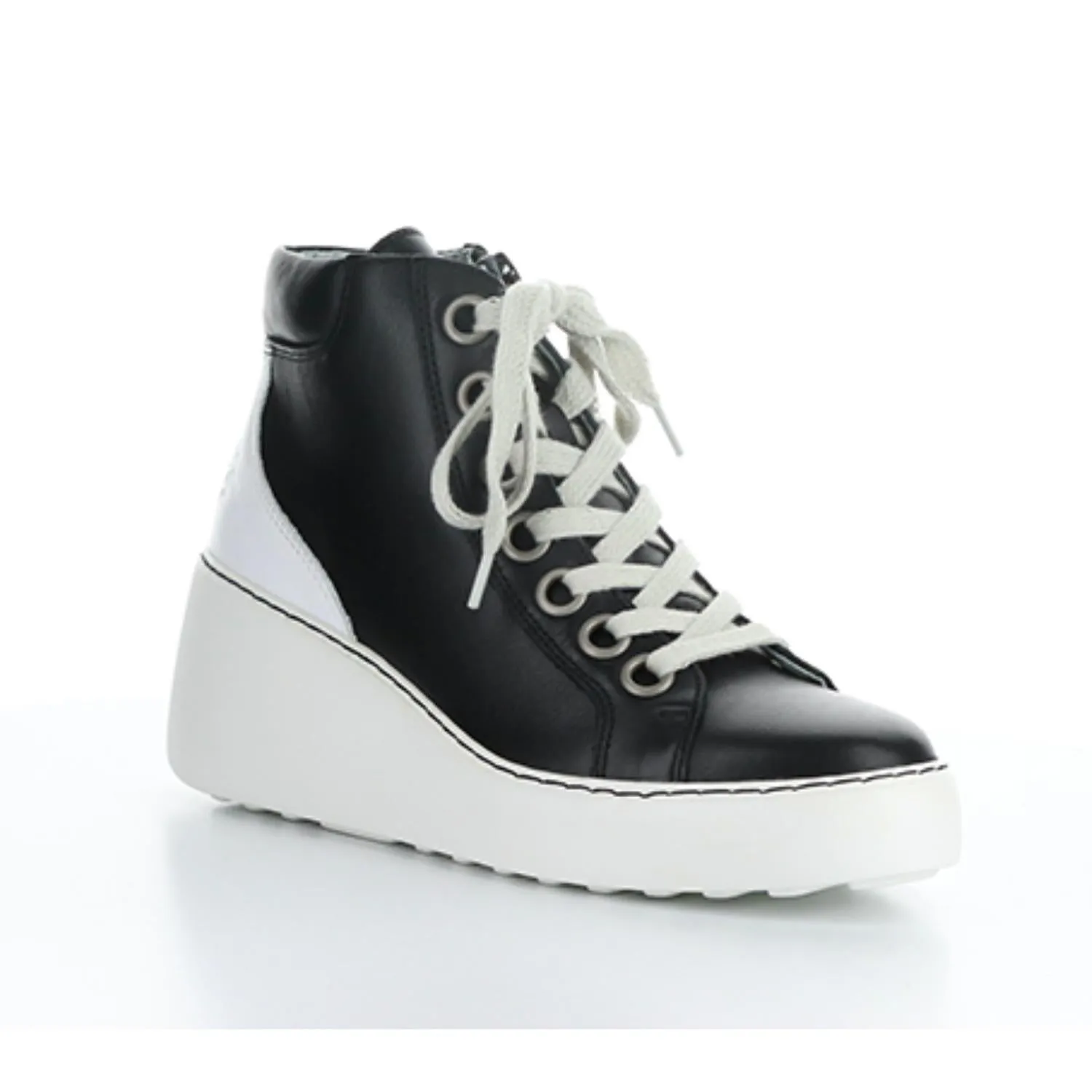 Dice Wedge Bootie In Black