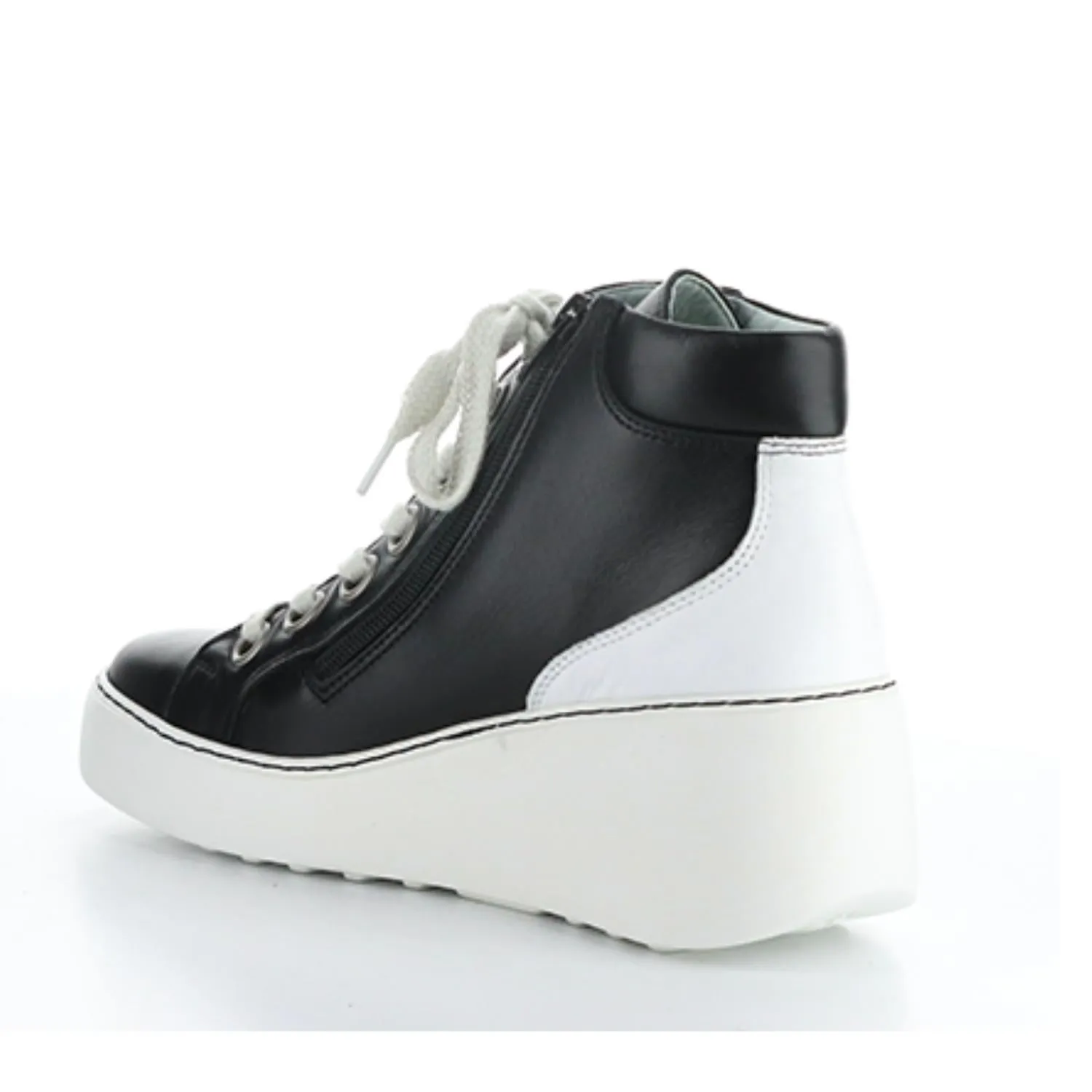Dice Wedge Bootie In Black