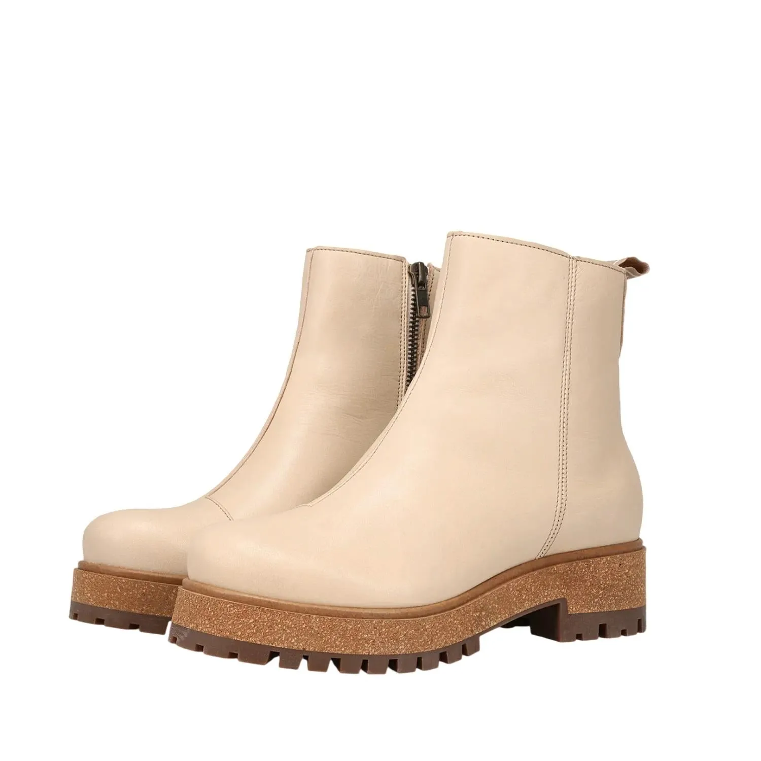 Downtown Women's Boots In Ivory