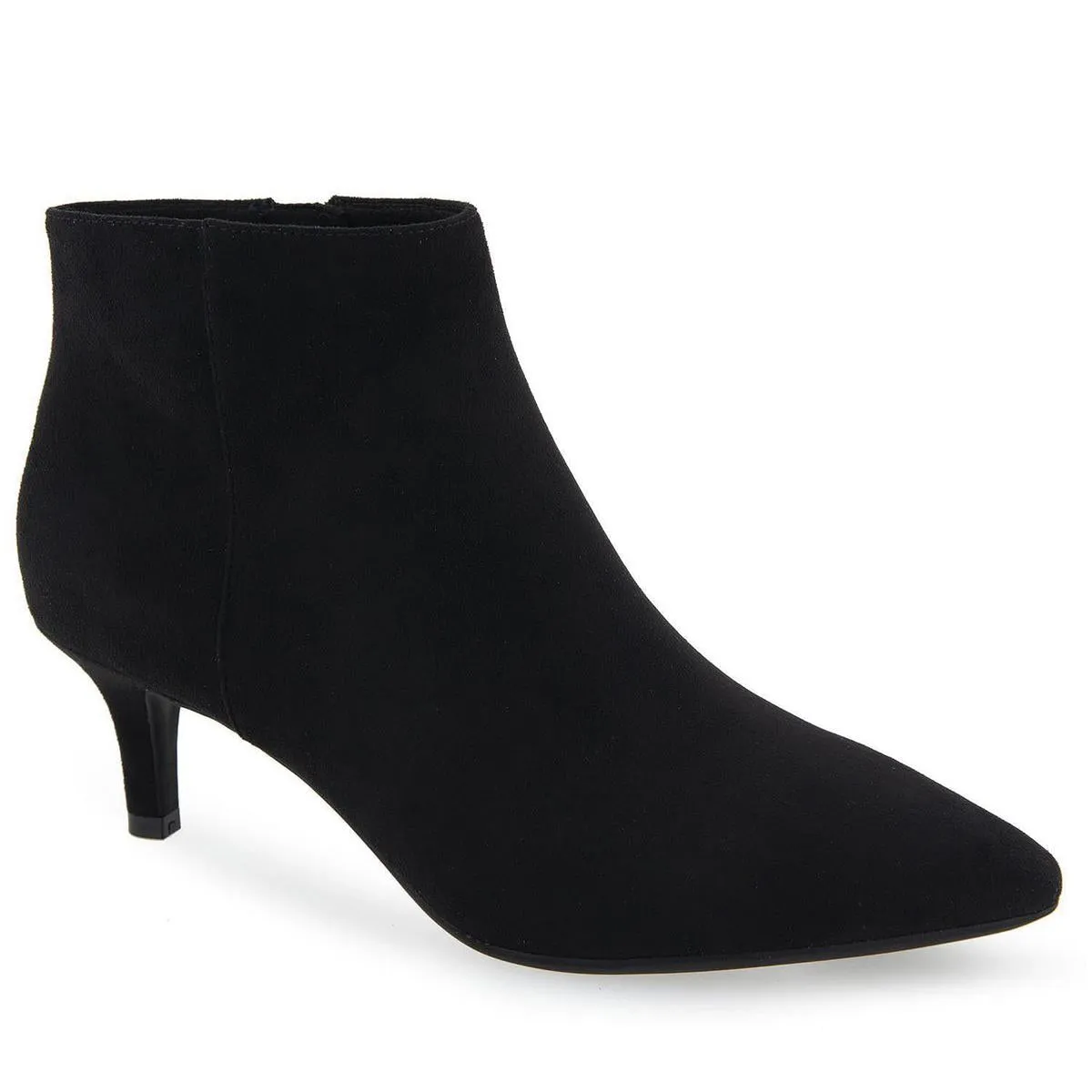 Edith Womens Faux Leather Ankle Booties