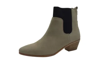 Elie Tahari Positano Beige Suede Booties