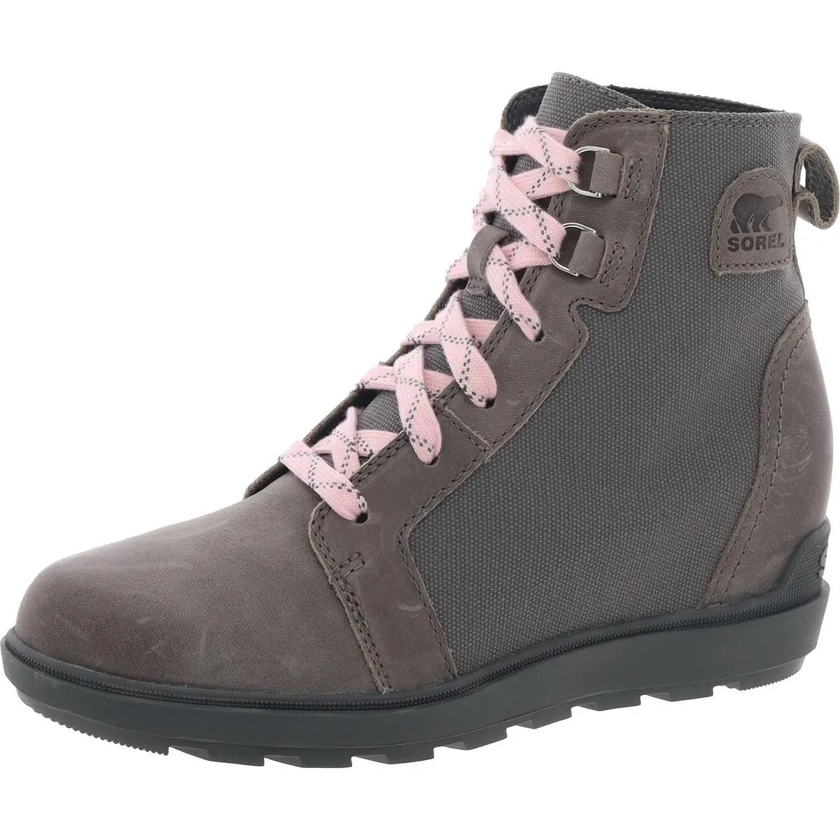 Evie II NW Womens Quilted Lace-Up Ankle Boots