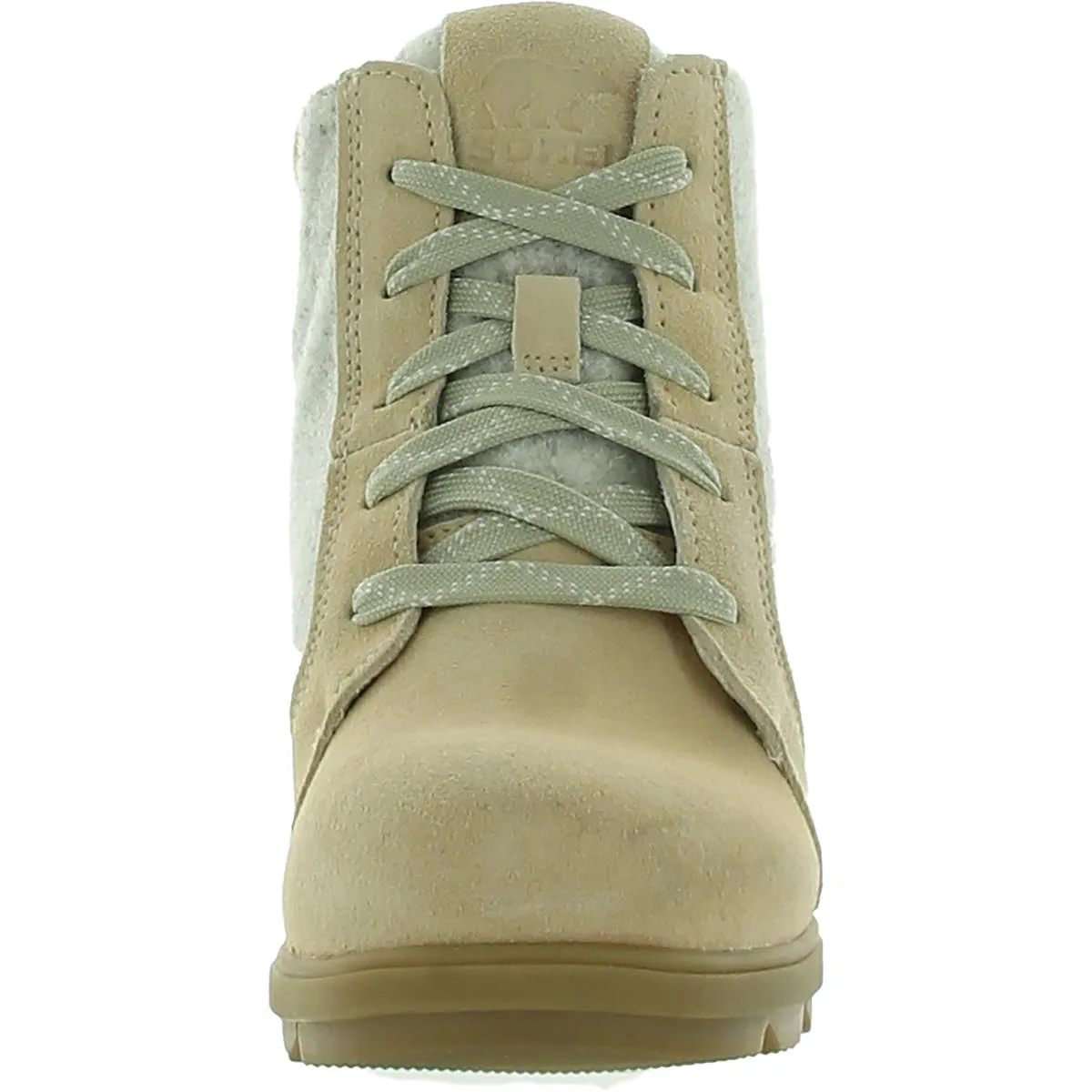 Evie Womens Suede Lace Up Ankle Boots
