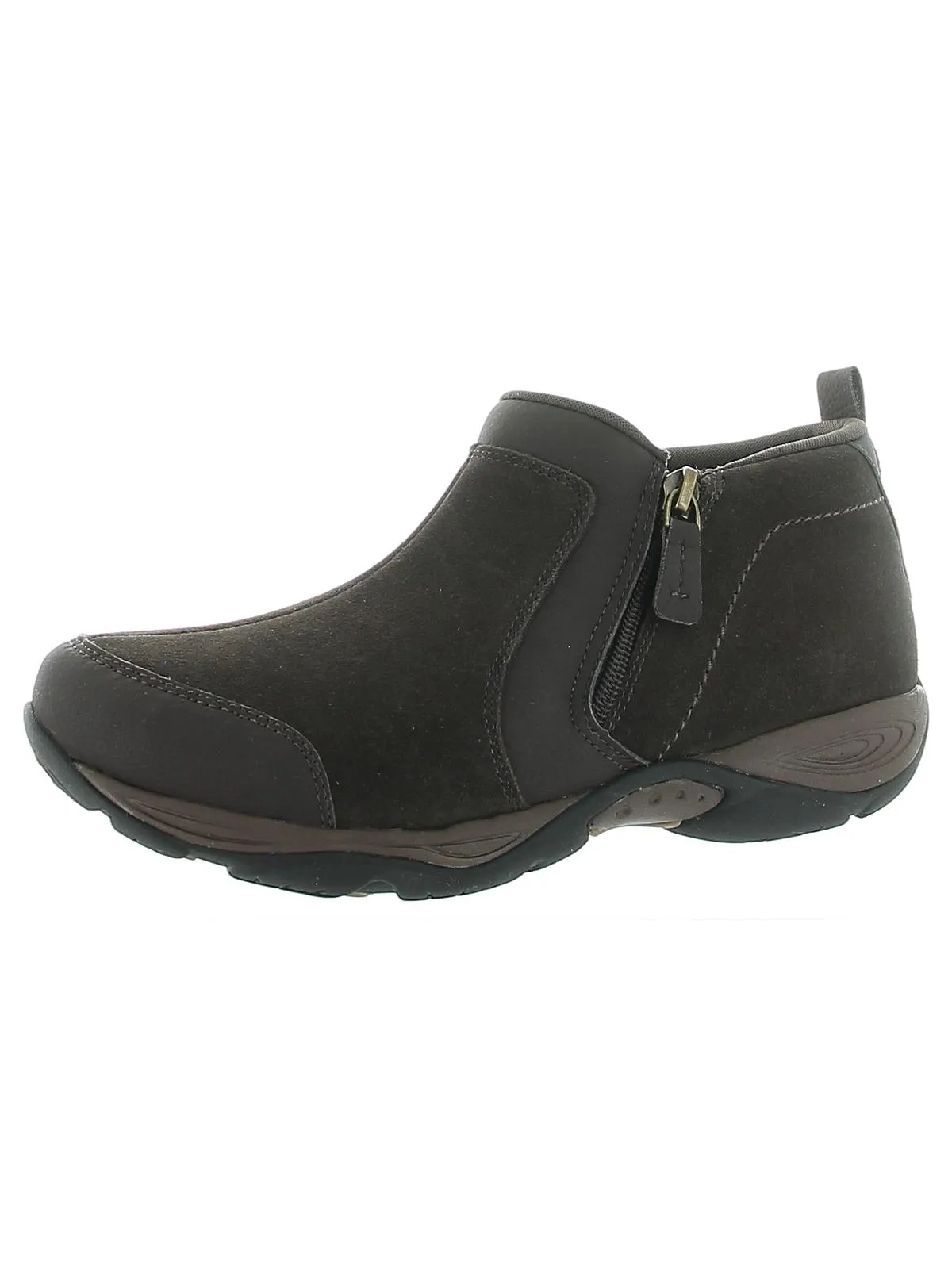 Evony Womens Suede Round Toe Ankle Boots