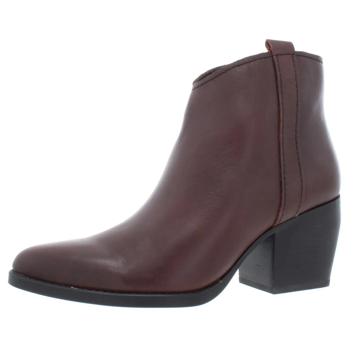 Fairmont Womens Leather Ankle Booties