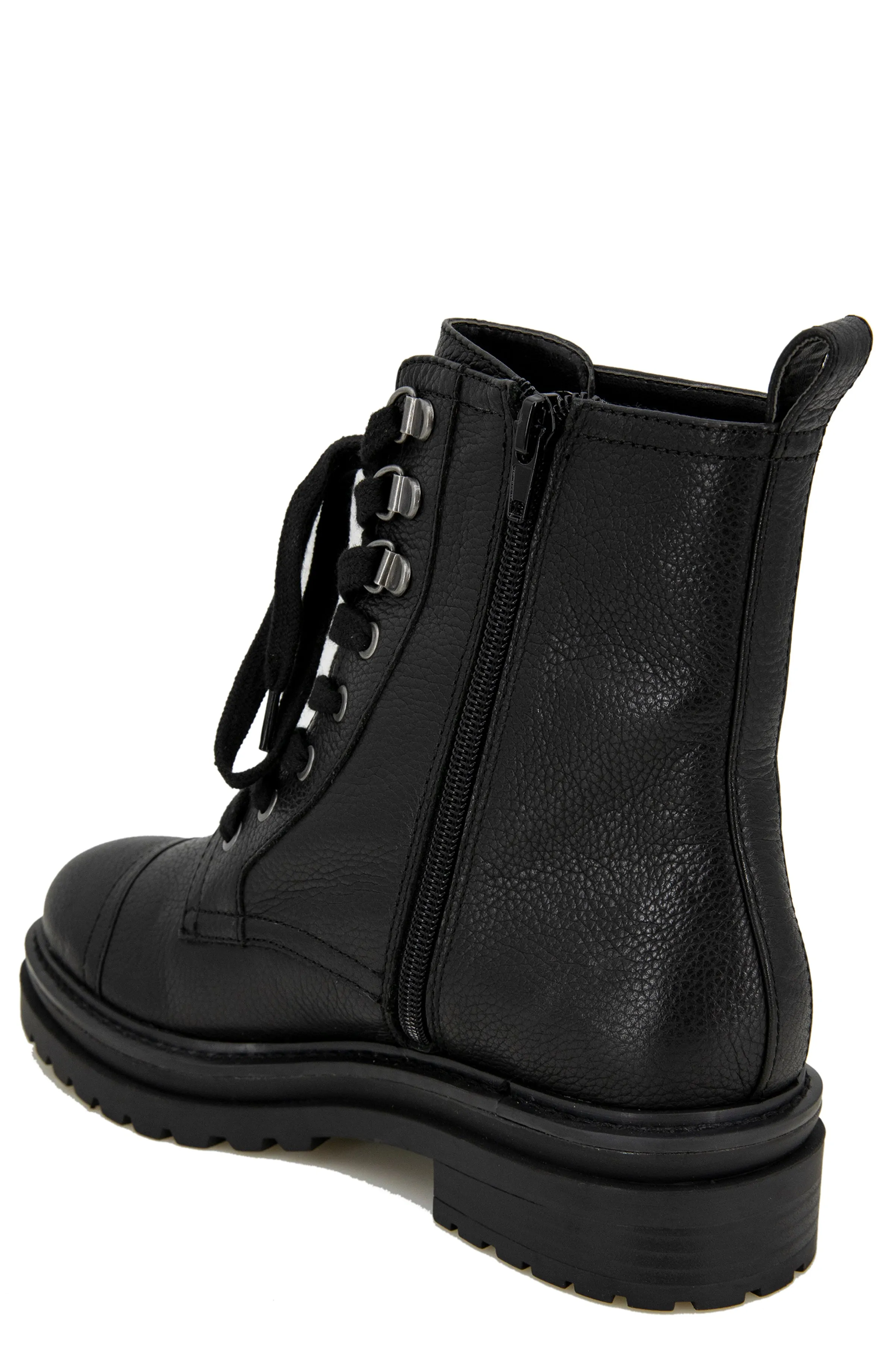 FARAH COMBAT BOOTIE WITH INSIDE ZIPPER
