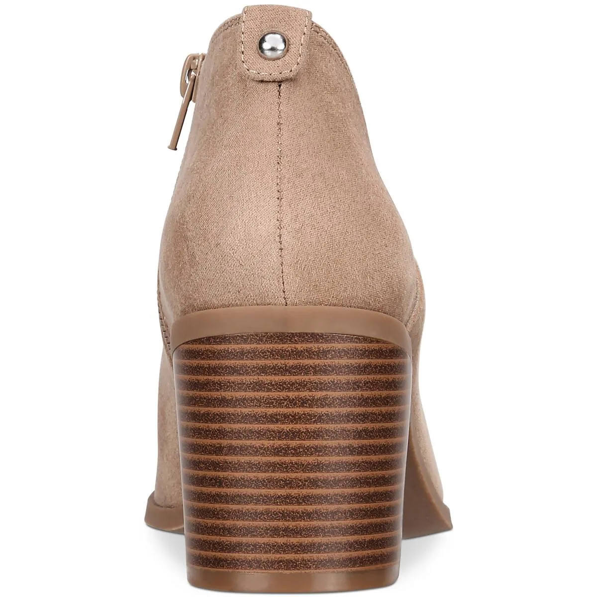 Felaa Womens Faux Suede Side Zip Ankle Boots