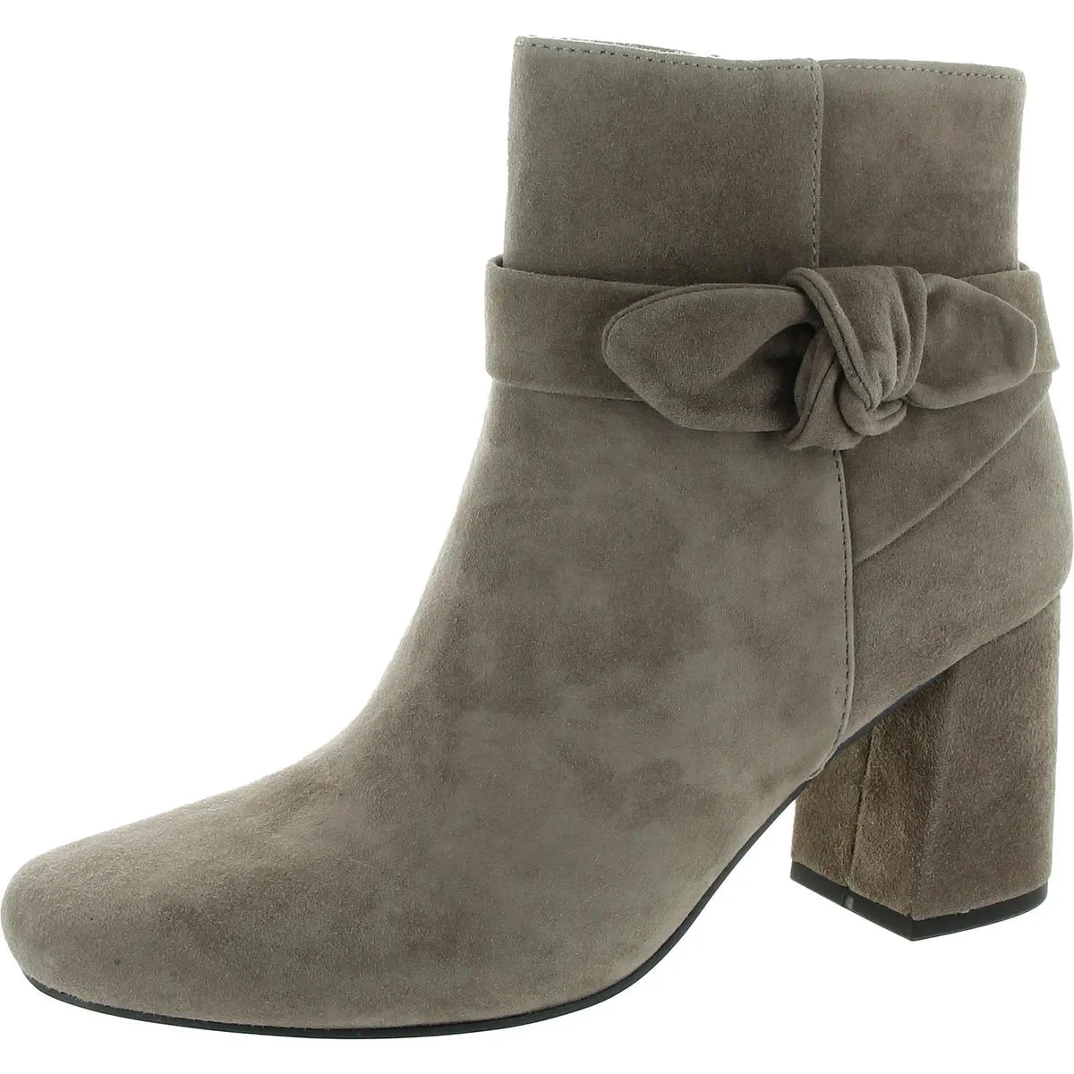 Felicity Womens Suede Bow Booties