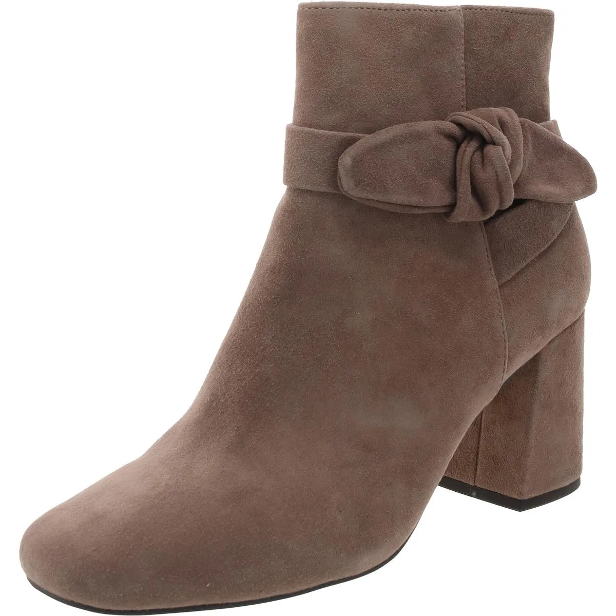 Felicity Womens Suede Bow Booties